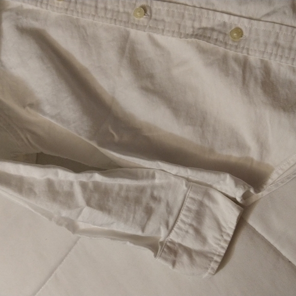 Size 3T toddler Chaps white long sleeve button-down shirt - Picture 9 of 13